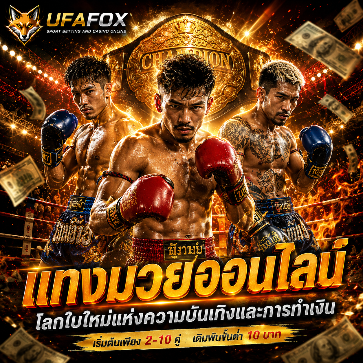 คัดมวยเด็ดมาให้แล้ว ราคายุติธรรมสุด